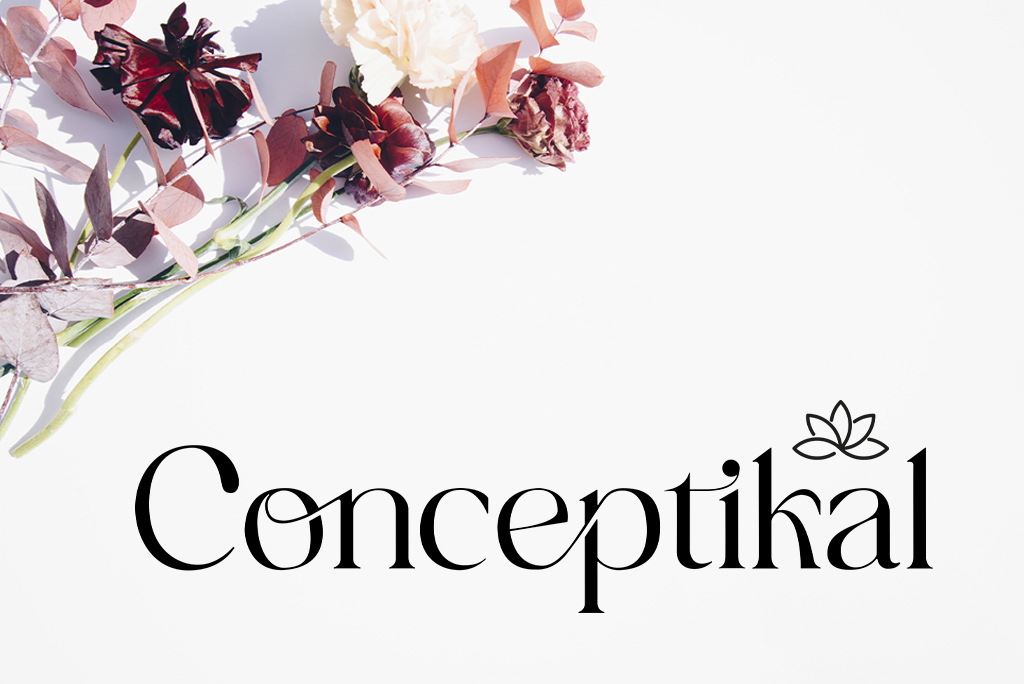 Diseño del logotipo de "Conceptikal" y su aplicación