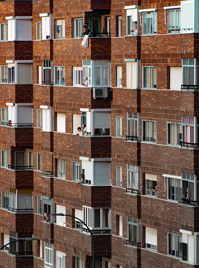 Fotografía artística de un edificio