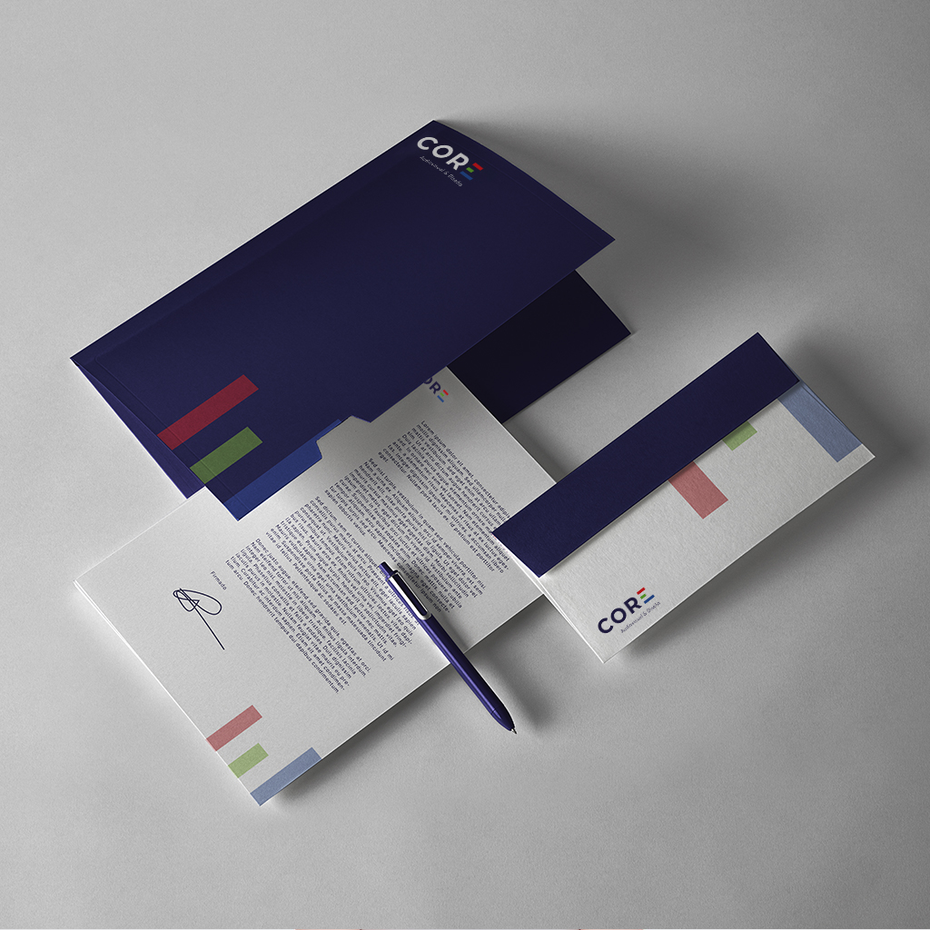 Diseño de papelería de mi marca personal Core