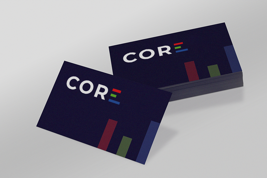 Diseño de las tarjetas de visita de mi marca personal Core