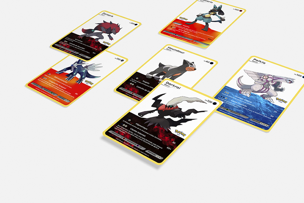Diseño de cartas pokemon