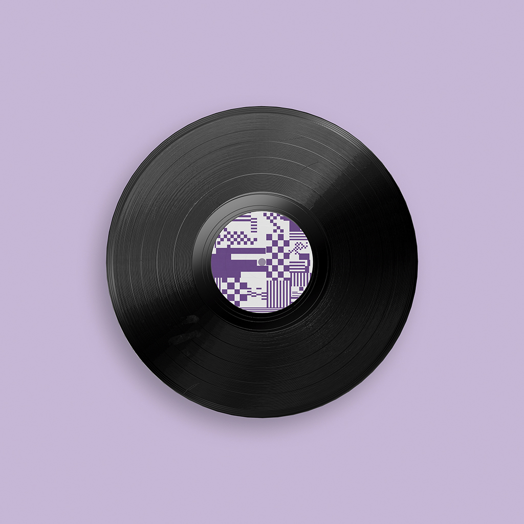 Diseño del disco del vinilo de Fletcher